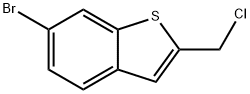 6-Bromo-2-(chloromethyl)benzo[b]thiophene Struktur