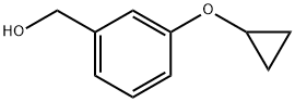 (3-cyclopropoxyphenyl)methanol Struktur