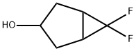 6,6-difluorobicyclo[3.1.0]hexan-3-ol Struktur