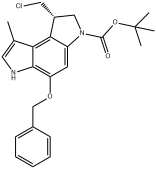 tert-butyl(S)-5-(benzyloxy)-1-(chloromethyl)-8-methyl-1,6-dihydropyrrolo[3,2-e]indole-3(2H)-carboxylate