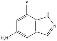 7-fluoro-1H-indazol-5-amine Struktur