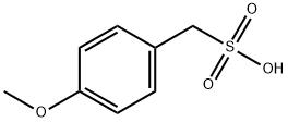 (4-methoxyphenyl)methanesulfonic acid Struktur