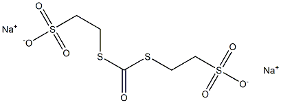 2,2'-[Carbonylbis(thio)]bis-ethanesulfonic Acid Sodium Salt Struktur