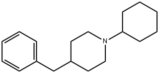 4-Benzyl-1-cyclohexylpiperidine Struktur