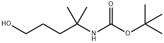 4-(Boc-amino)-4-methyl-1-pentanol Struktur