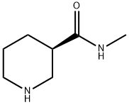 (3R)-N-Methyl-3-piperidinecarboxamide HCl Struktur