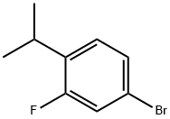 4-bromo-2-fluoro-1-isopropylbenzene Struktur