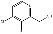 4-Chloro-3-fluoropyridine-2-methanol Struktur