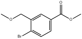 methyl 4-bromo-3-(methoxymethyl)benzoate Struktur