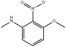 (3-Methoxy-2-nitro-phenyl)-methyl-amine Struktur