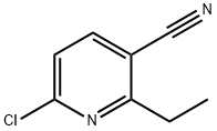 6-Chloro-2-ethylnicotinonitrile Struktur