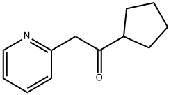 1-環(huán)戊基-2-(吡啶-2-基)乙-1-酮, 115045-66-4, 結(jié)構(gòu)式