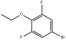 5-Bromo-2-ethoxy-1,3-difluorobenzene Struktur