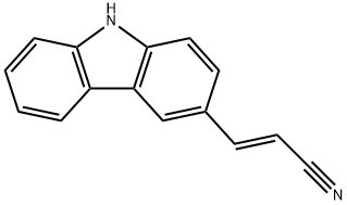 3-Cyanovinylcarbazole Struktur