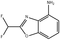 2-(Difluoromethyl)benzo[d]oxazol-4-amine Struktur