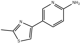 5-(2-methyl-4-thiazolyl)-2-Pyridinamine Struktur