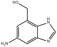 (6-Amino-1H-benzo[d]imidazol-4-yl)methanol Struktur