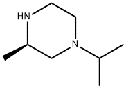 (R)-1-Isopropyl-3-methyl-piperazine Struktur