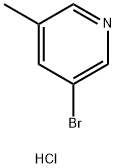 3-Bromo-5-methyl-pyridine hydrochloride Struktur