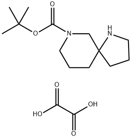 1,7-Diaza-spiro[4.5]decane-7-carboxylic acid tert-butyl ester oxalate Struktur