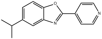 5-Isopropyl-2-(pyridin-4-yl)benzo[d]oxazole Struktur