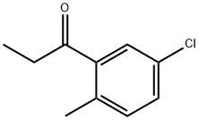 1-(5-Chloro-2-methylphenyl)propan-1-one Struktur