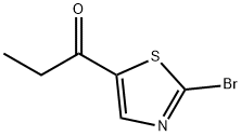 1-(2-Bromothiazol-5-yl)propan-1-one Struktur