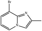 8-bromo-2-methylimidazo[1,2-a]pyridine Struktur