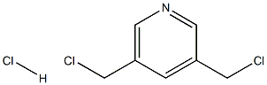 3,5-BIS(CHLOROMETHYL)PYRIDINE HCL Struktur