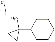 1-cyclohexylcyclopropanamine hydrochloride Struktur