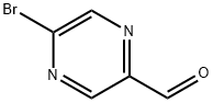 5-Bromo-pyrazine-2-carbaldehyde Struktur