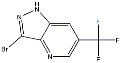 3-Bromo-6-(trifluoromethyl)-1H-pyrazolo[4,3-b]pyridine Structure