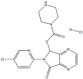 6-(5-Chloropyridin-2-yl)-7-oxo-6,7-dihydro-5H-pyrrolo[3,4-b]pyrazin-5-yl piperazine-1-carboxylate hydrochloride price.