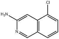 5-Chloroisoquinolin-3-amine Struktur