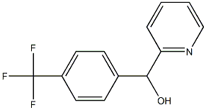 Pyridin-2-yl(4-(trifluoromethyl)phenyl)methanol Struktur