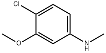 (4-Chloro-3-methoxy-phenyl)-methyl-amine Struktur