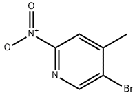 5-溴-4-甲基-2-硝基吡啶 結(jié)構(gòu)式