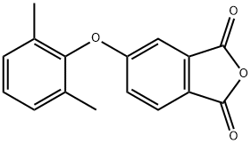 5-(2,6-dimethylphenoxy)isobenzofuran-1,3-dione Struktur