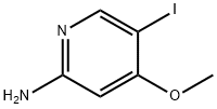 5-Iodo-4-methoxy-pyridin-2-ylamine Struktur