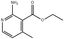 Ethyl 2-amino-4-methylnicotinate Struktur