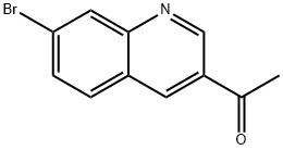 1-(7-bromoquinolin-3-yl)ethanone Struktur