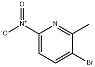 3-bromo-2-methyl-6-nitroPyridine Struktur