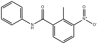 2-methyl-3-nitro-N-phenylbenzamide Struktur