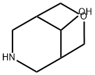 3-oxa-7-azabicyclo[3.3.1]nonan-9-ol Struktur