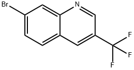 7-bromo-3-(trifluoromethyl)quinoline Struktur