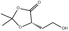 1,3-Dioxolan-4-one, 5-(2-hydroxyethyl)-2,2-dimethyl-, (5S)- Struktur