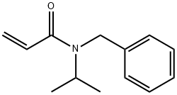 N-(1-Methylethyl)-N-(phenylmethyl)-2-propenamide Struktur