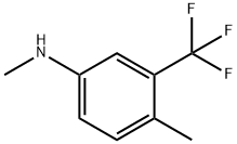 Methyl-(4-methyl-3-trifluoromethyl-phenyl)-amine Struktur