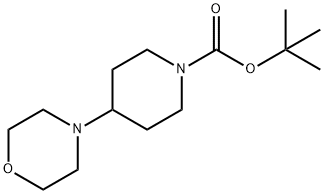 1-boc-4-morpholinopiperdine Struktur