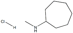 N-Methylcycloheptanamine hydrochloride Struktur